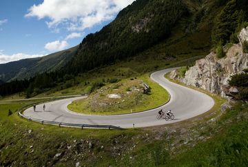 Traject van de Ötztaler fietsmarathons vanuit Innsbruck