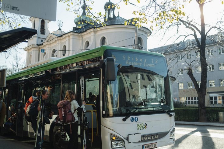 Innsbruck Mobilität im Frühling