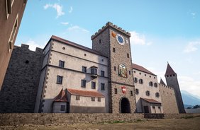 Vier Stadttürme schützten Innsbruck