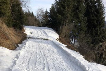 Ruta invernal Sonnenrainweg Oberperfuss