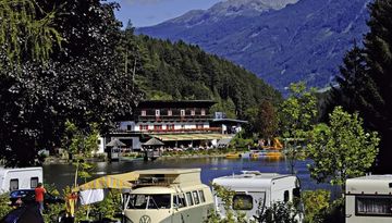 Area balneare presso il lago "Natterer See"