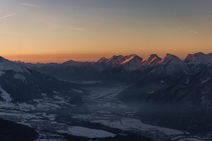 Inntal Winterlandschaft