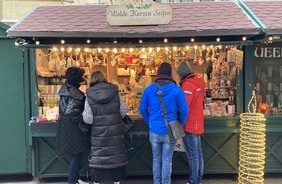 Immer dabei: Walde Seifen und Kerzen am Christkindlmarkt