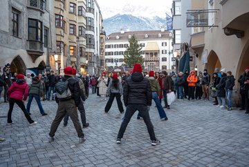 Innsbruck Winter Dance Festival - Flashmob @Christkindlmarkt