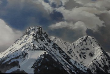 Ausstellung "Bergwelten" - mit Werken von Harald Wilberger und Johannes Maria Pittl