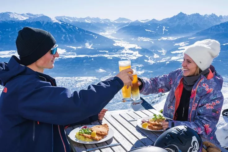 Essen auf der Nordkette