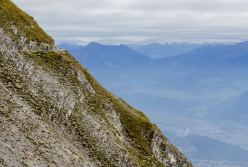 Camino del águilo - etapa 12: refugio Hallerangerhaus - cordillera Nordkette Innsbruck