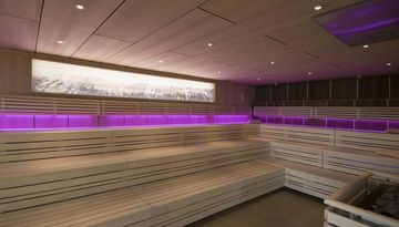 Sauna in het binnenbad Amraser Straße