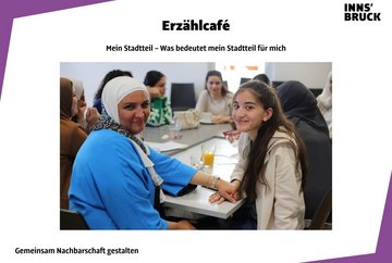 Erzählcafé über das Ankommen im Stadtteil