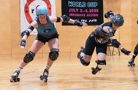 Derby sobre patines en Innsbruck : The Fearless Bruisers