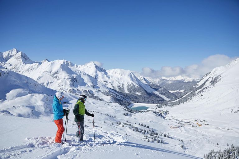 Skifahren im Kühtai