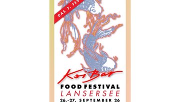 Koi Bar Food Festival at lake  Lanser See