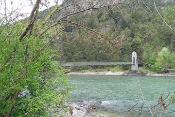 Il ponte sospeso di Stams