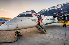 Cómo el aeropuerto de Innsbruck mantiene la seguridad de los vuelos en las montañas y la nieve