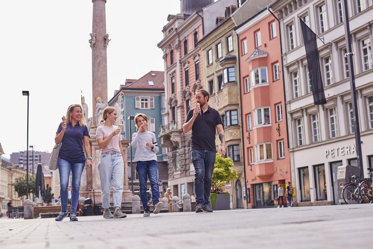 Sightseeing Stadt - Familie