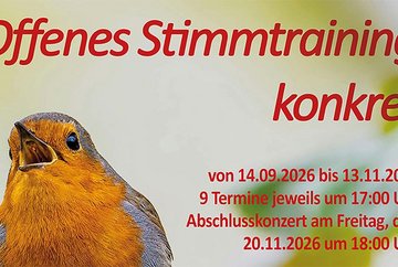 Offenes Stimmtraining konkret