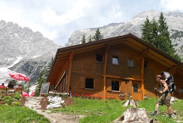 Neue Alplhütte (über Ochsenbründlsteig)