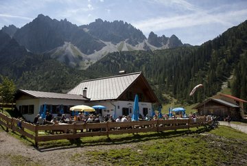 Camino del águila - etapa 15: refugio Solsteinhaus - Leutasch