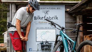Stazione di ricarica per e-bike Sistranser Alm