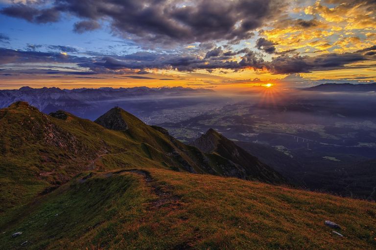 Sonnenaufgang auf der Nockspitze