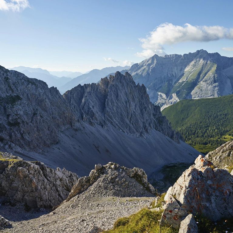 Blick ins Karwendel Ein Blick ins Karwendelgebirge