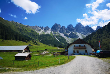 Alpine herberg Kemater Alm