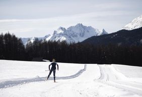 Langlaufen am Mieminger Plateau