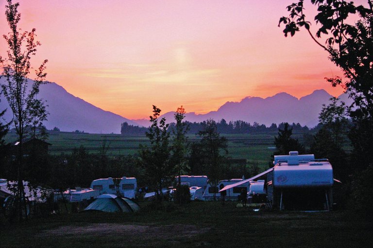Abendrot Natterer See