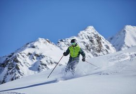 Skifahren im Kühtai
