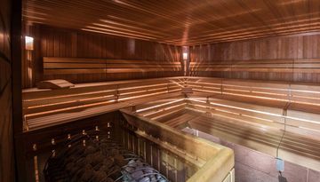 Sauna in het binnenbad Olympisch Dorp
