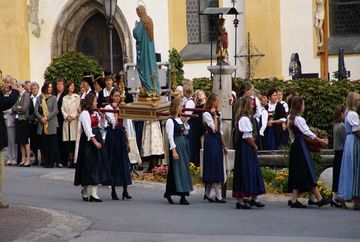 Fronleichnamsprozession Mutters