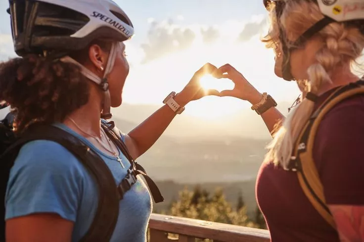 geführte E-Bike Tour - Freundinnen