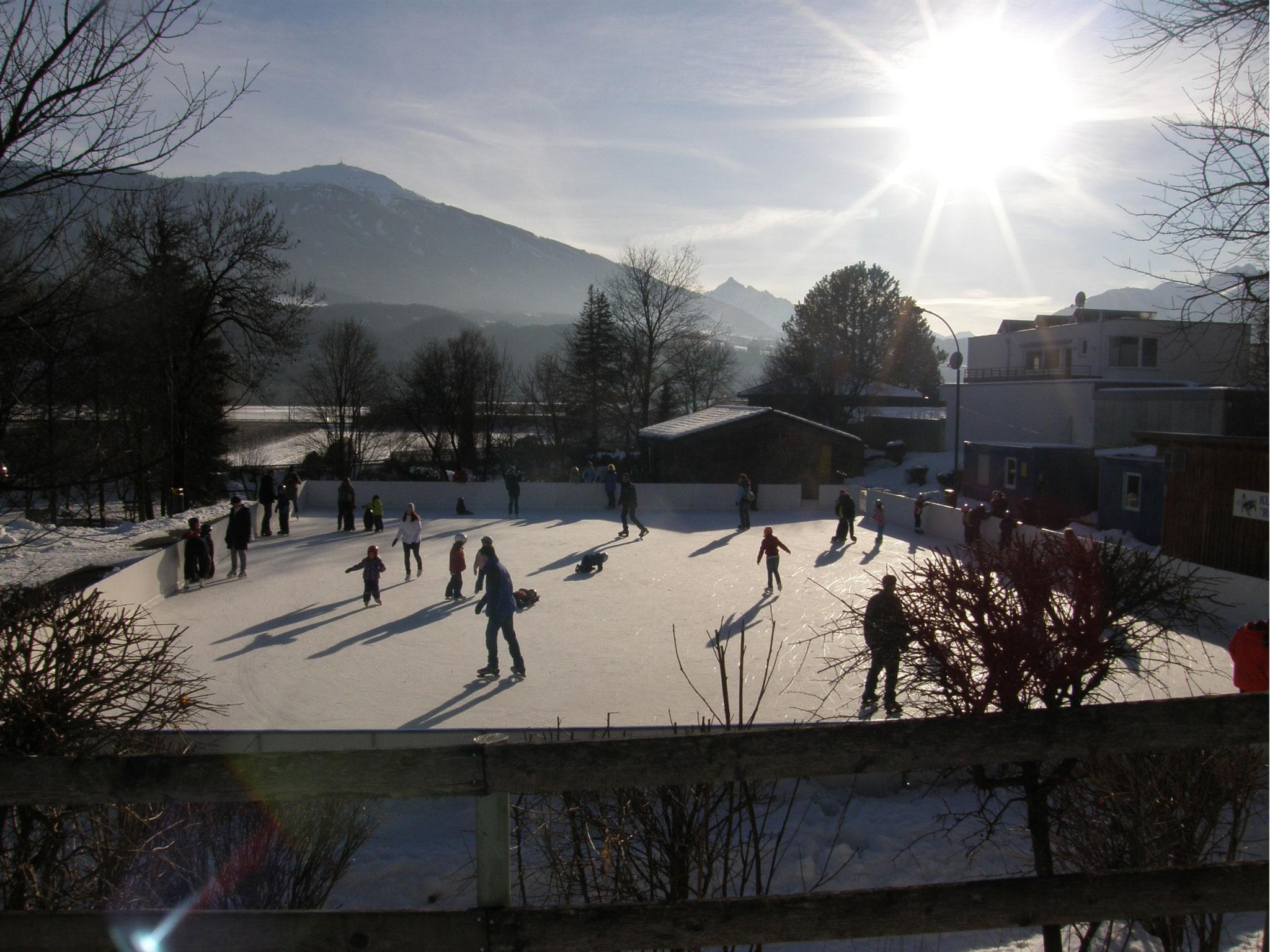 Kunsteislaufplatz im Römerpark Rum