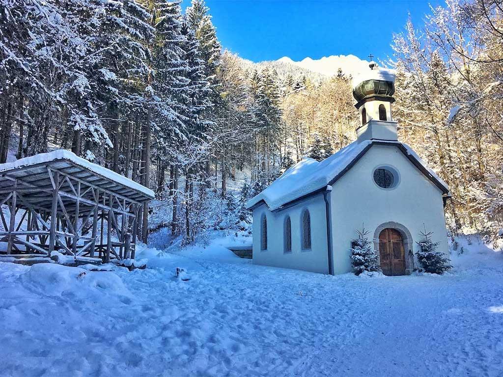 Höttinger Bild Wallfahrtskapelle Maria im Wald