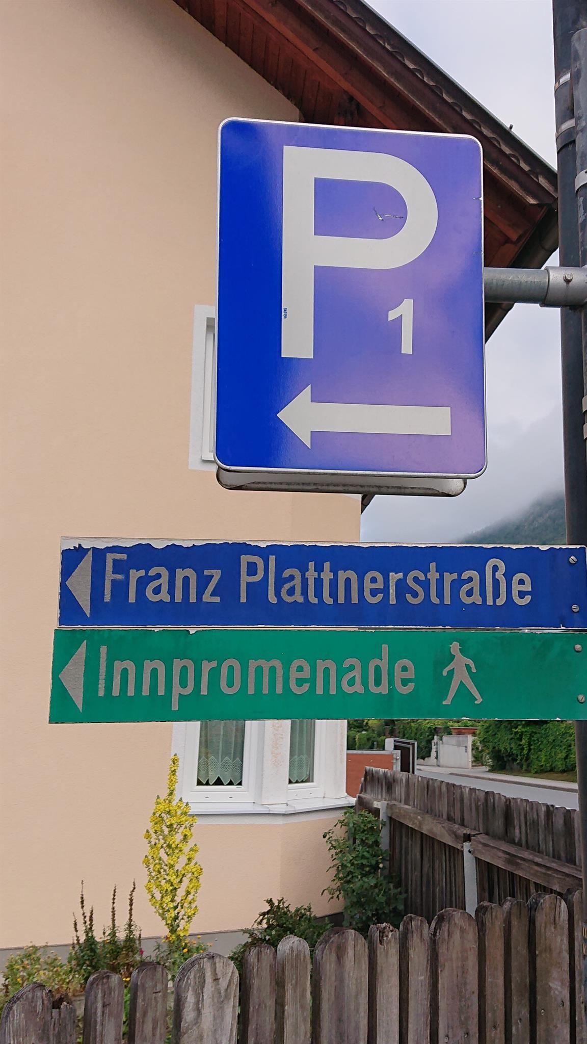 Parkplatz P1 Franz Plattner Straße