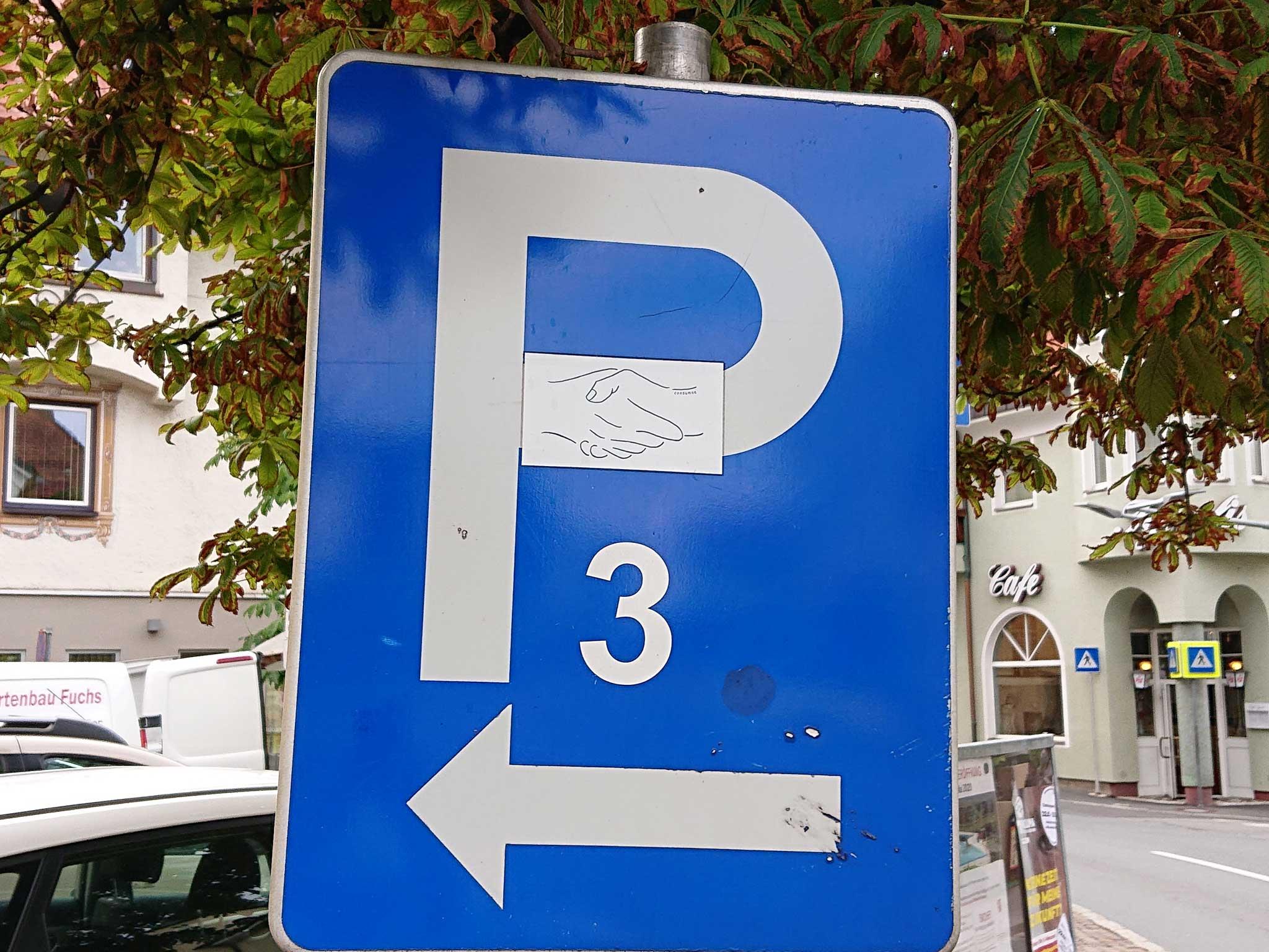 Parkplatz P3  Dorfplatz
