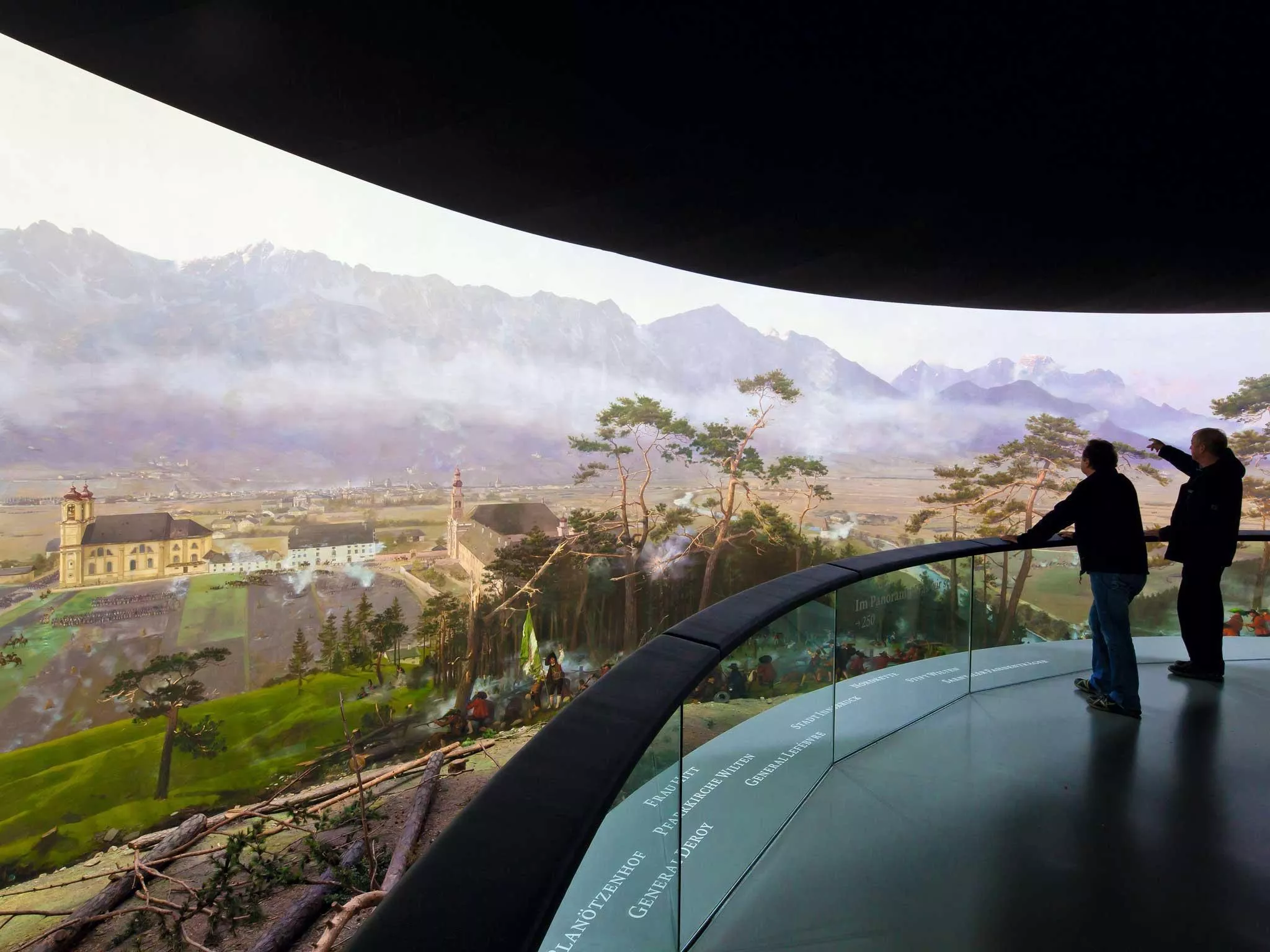 Das Tirol Panorama mit Kaiserjägermuseum