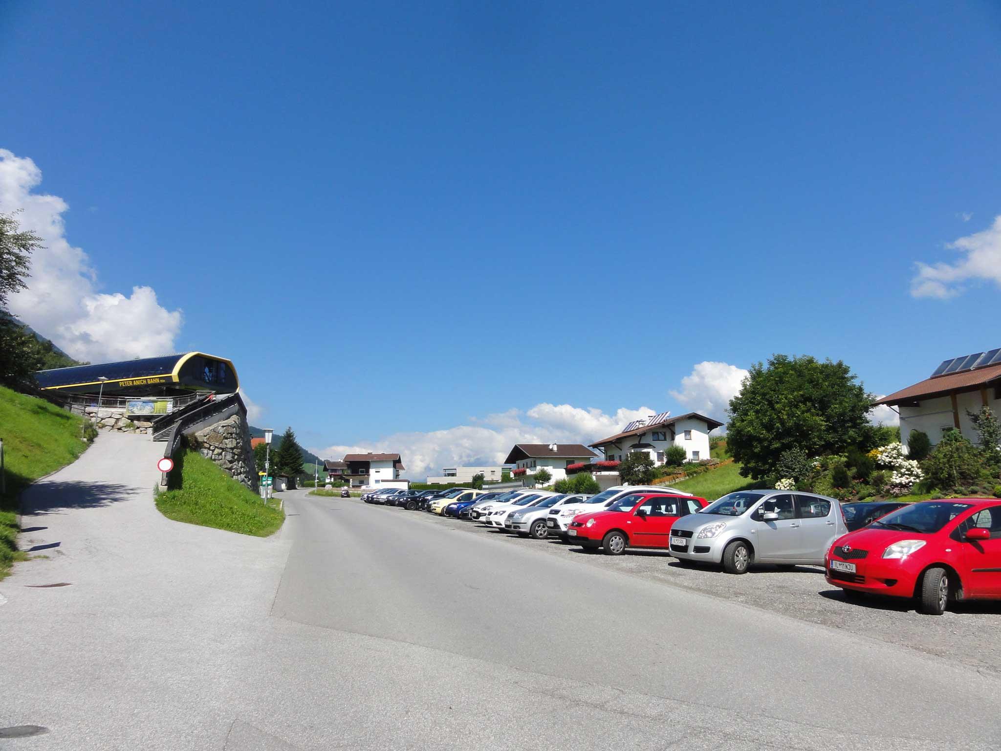 Parkplatz Bergbahnen Oberperfuss