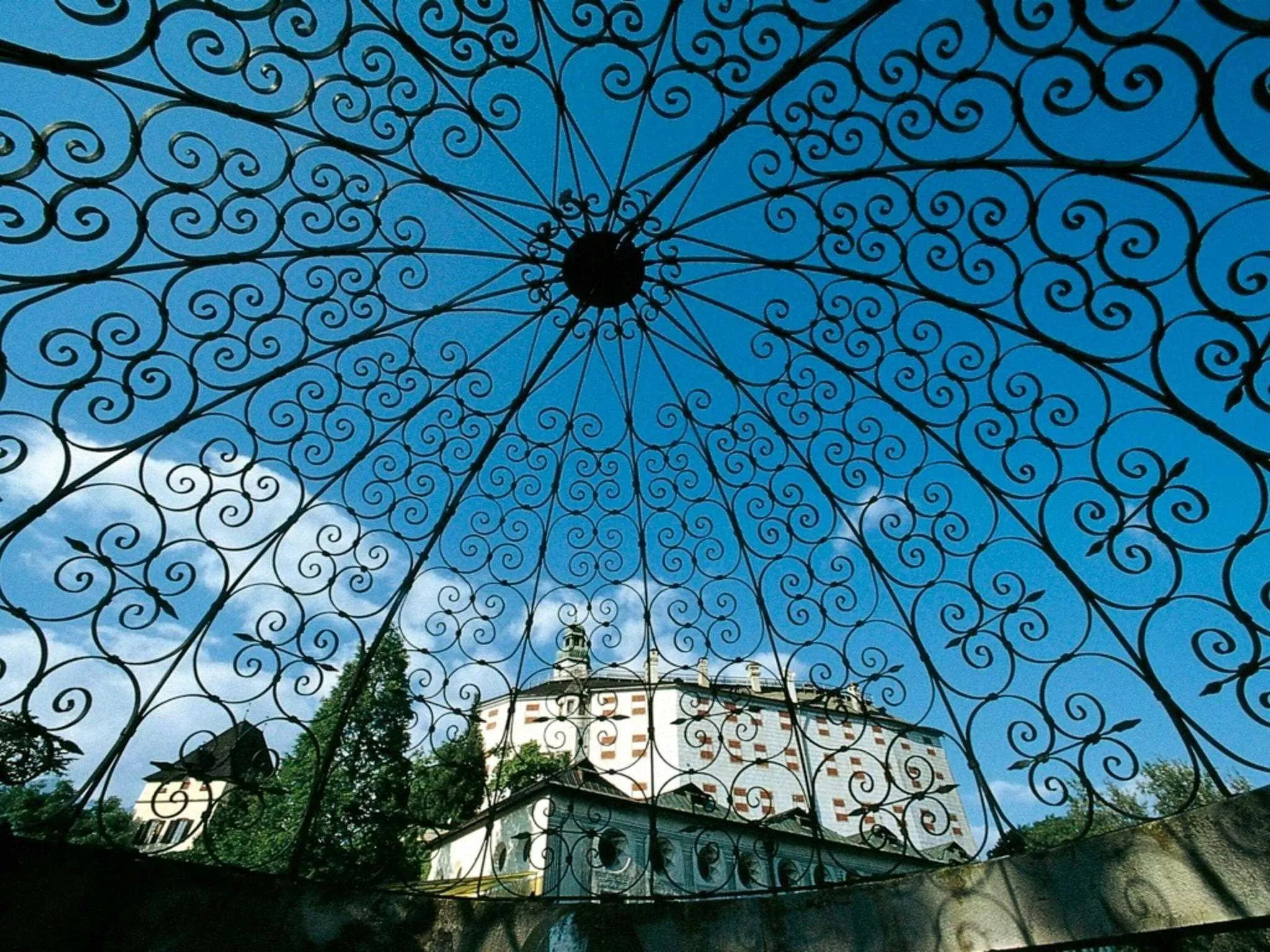 Schlosspark Schloss Ambras Innsbruck