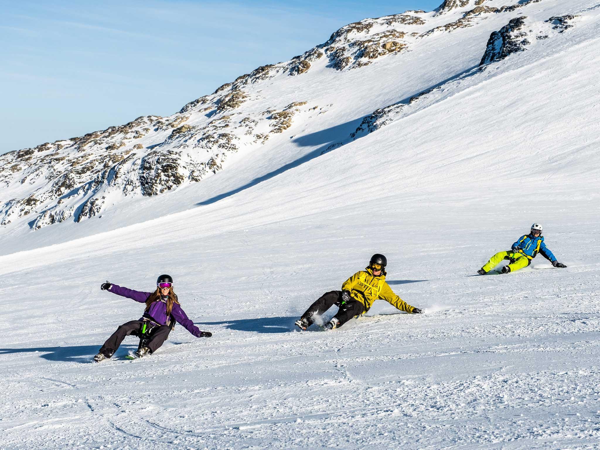 Snooc auf der Mutterer Alm